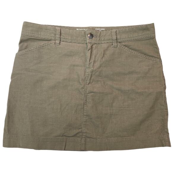 Mountain Hardwear Dresses & Skirts - Mountain Hardwear |Tan Corduroy Mini Skirt | Size 10